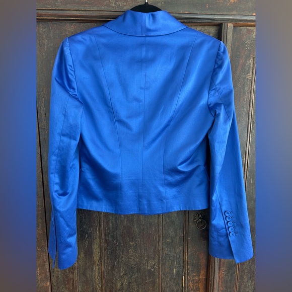 BCBGMaxAzria Vibrant Blue Suit Jacket - Picture 2 of 3